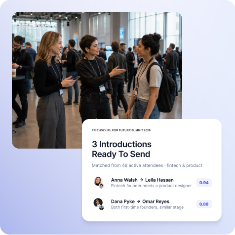 3 introductions ready to send from Friendly IRL